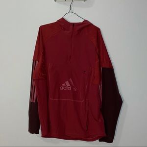 Adidas Mens Performance Zip Up Jacket